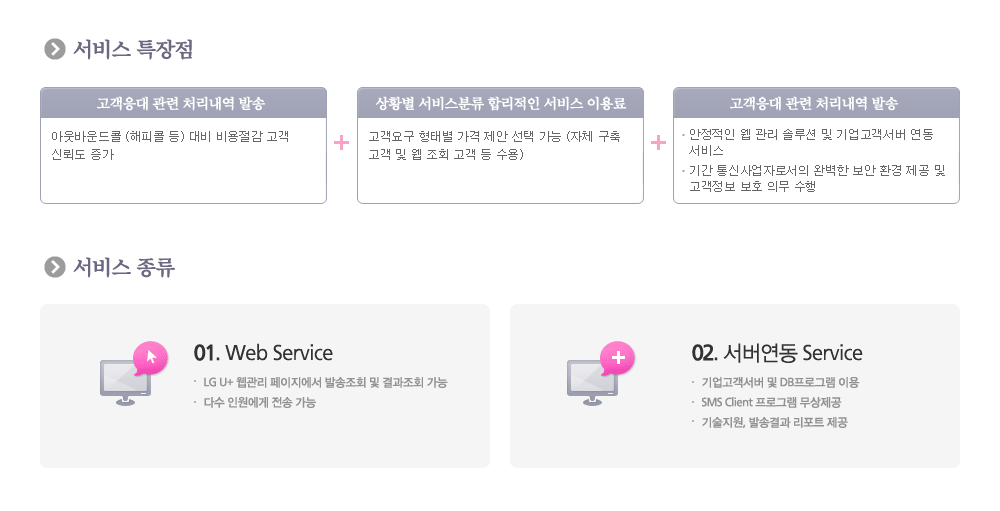 위치기반 서비스안내 무선발신