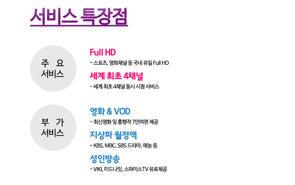 서비스특장점